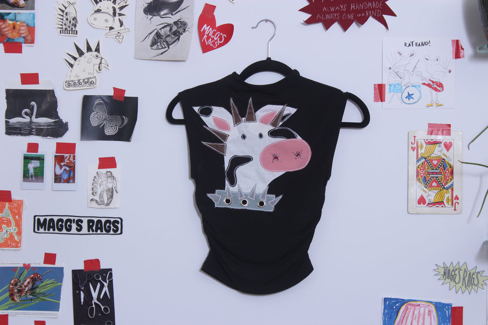 Punk cow tank(XS)