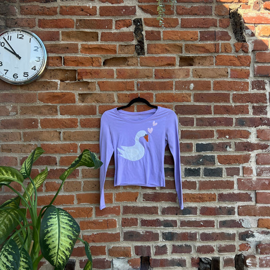 Love Swan long sleeve tee (Xs)