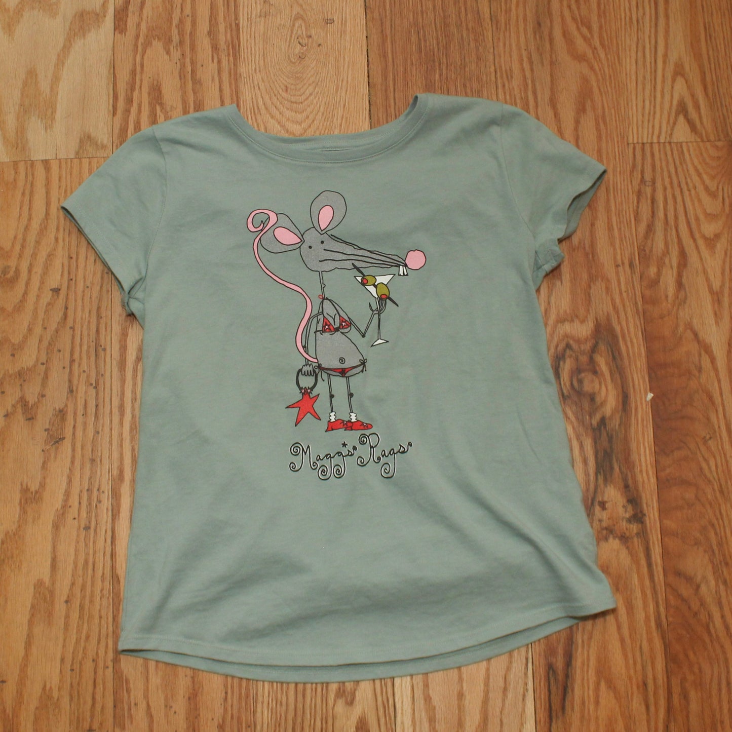 Martini rat front n’ back tee(small)