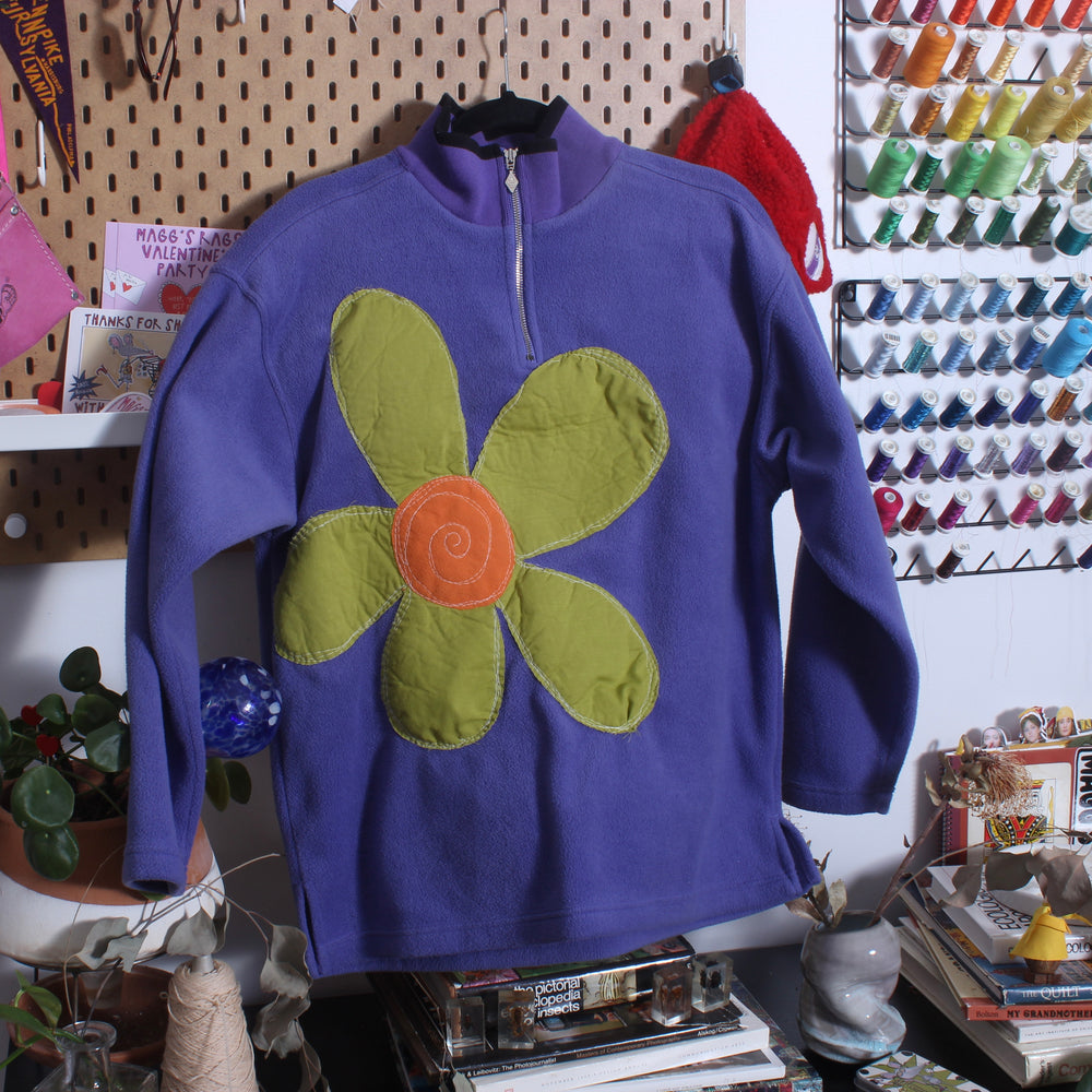 Jumbo flower fleece(Large)