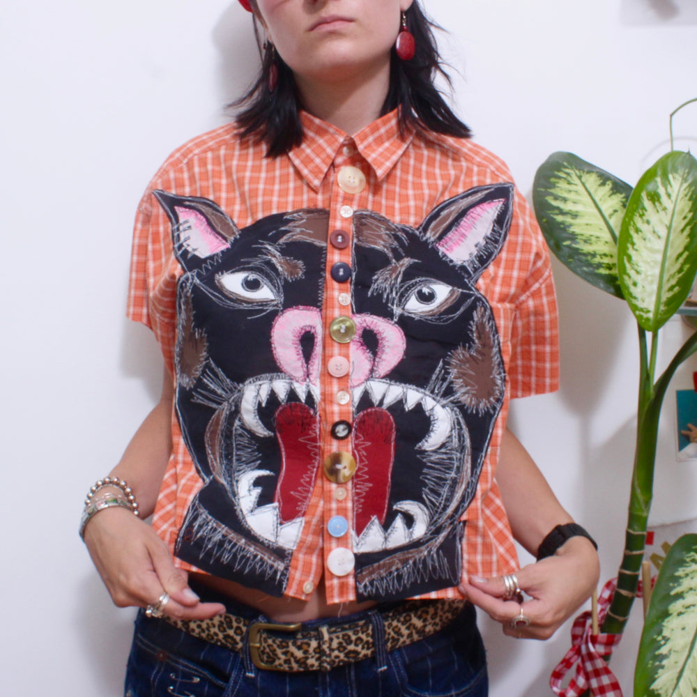 Doberman mix n match button down(medium)