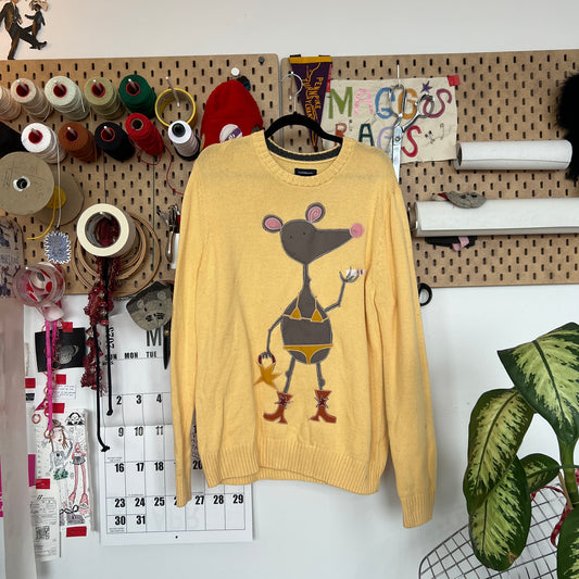 Ciga-rat in boots sweater (xl)
