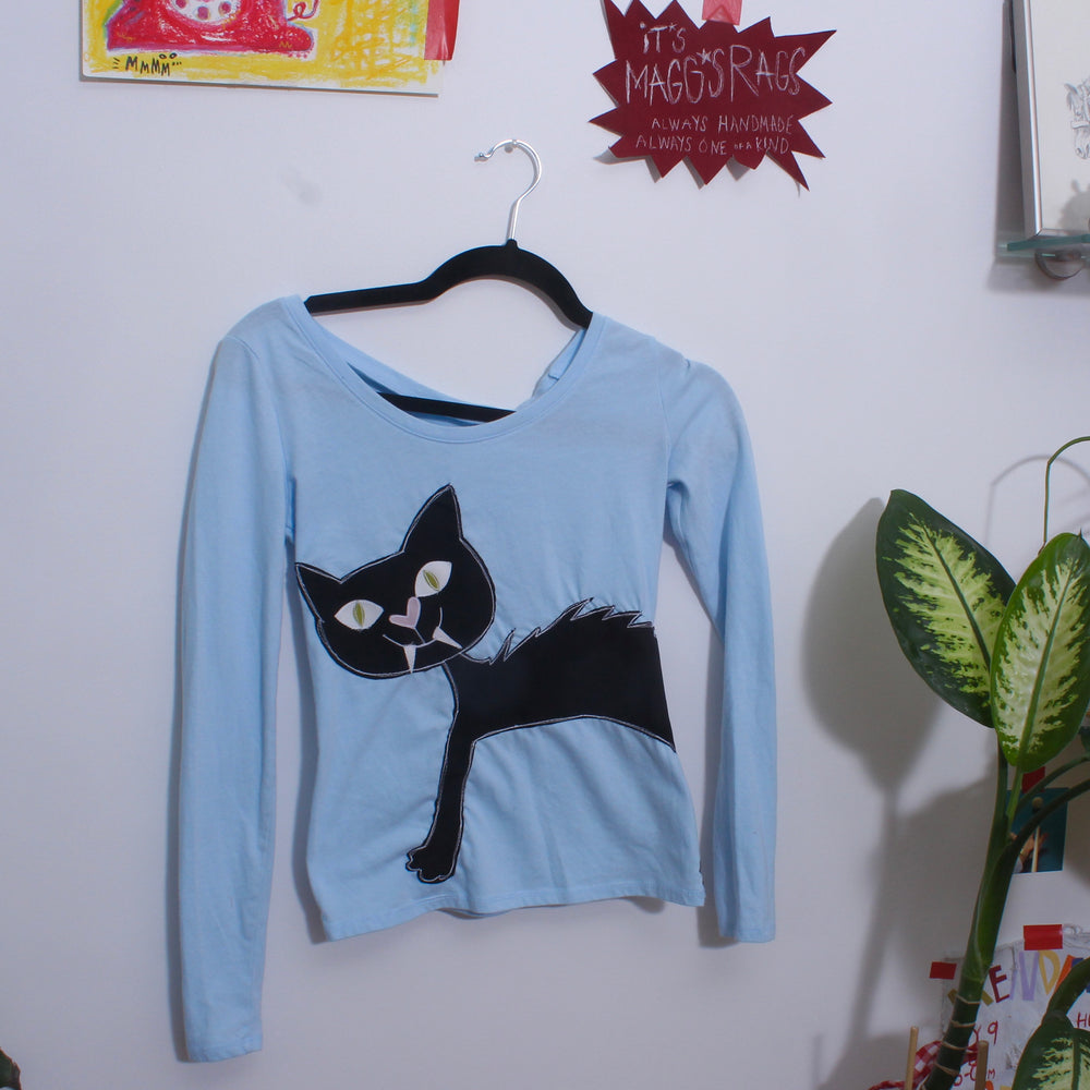 Wrap around cat tee(small)