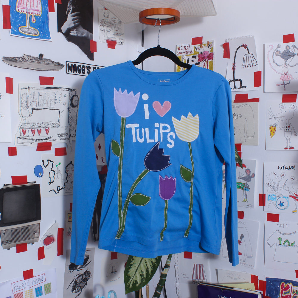 I <3 tulips longsleeve(small)