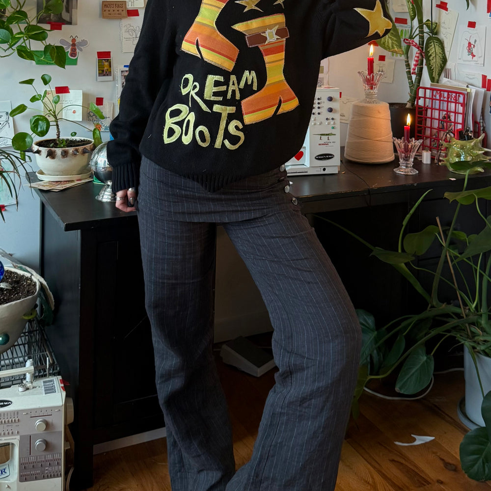 Dream boots sweater(large)