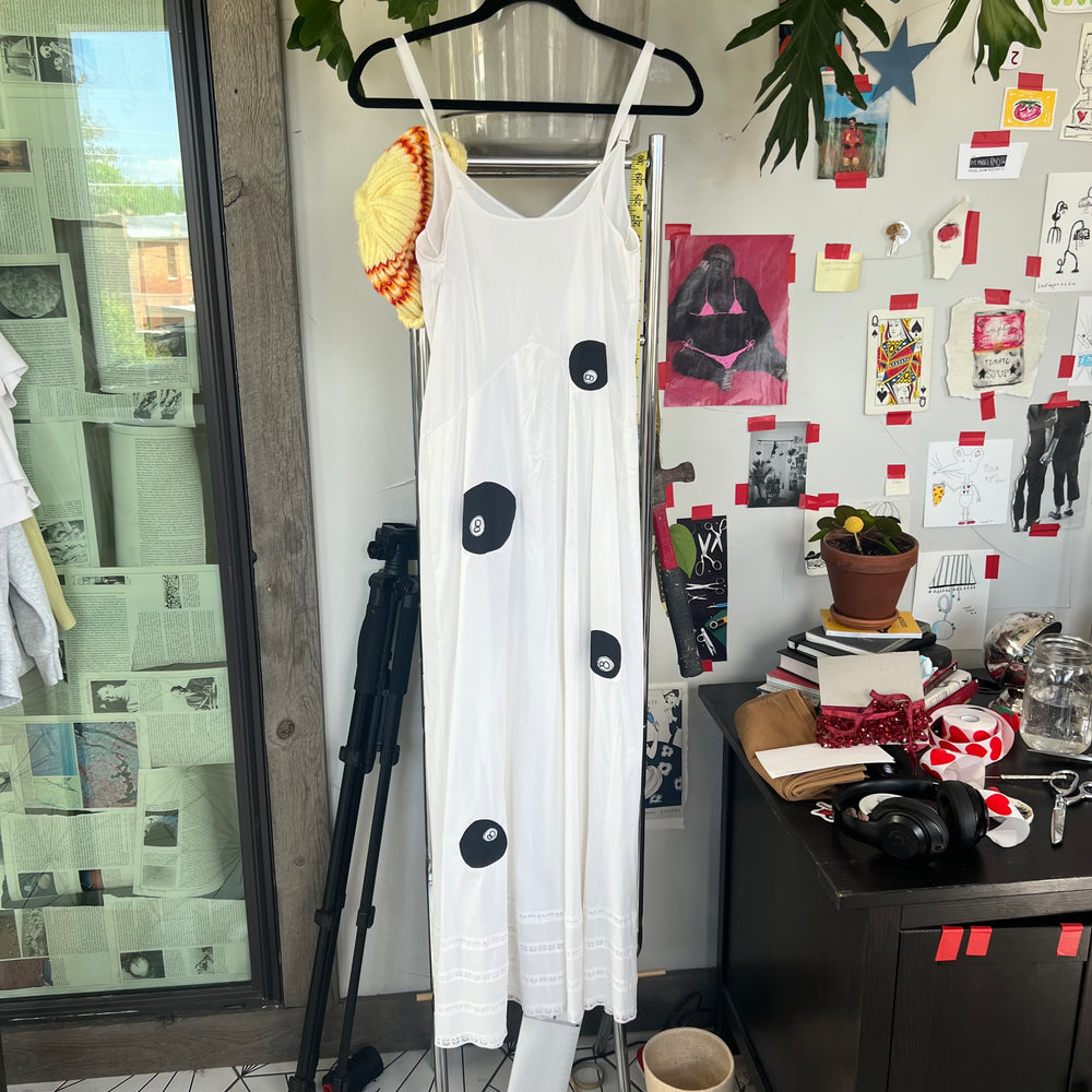 8 ball slip dress(small)