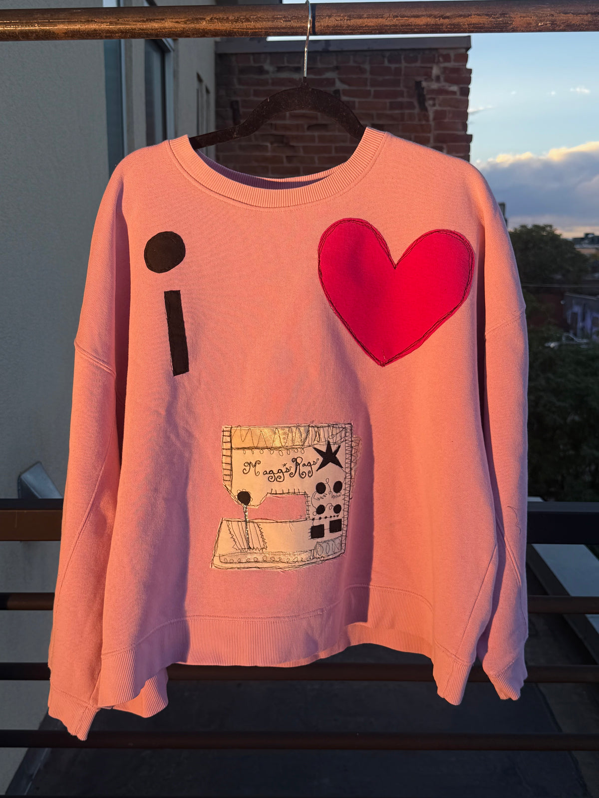I <3 Sewing crew(XL)