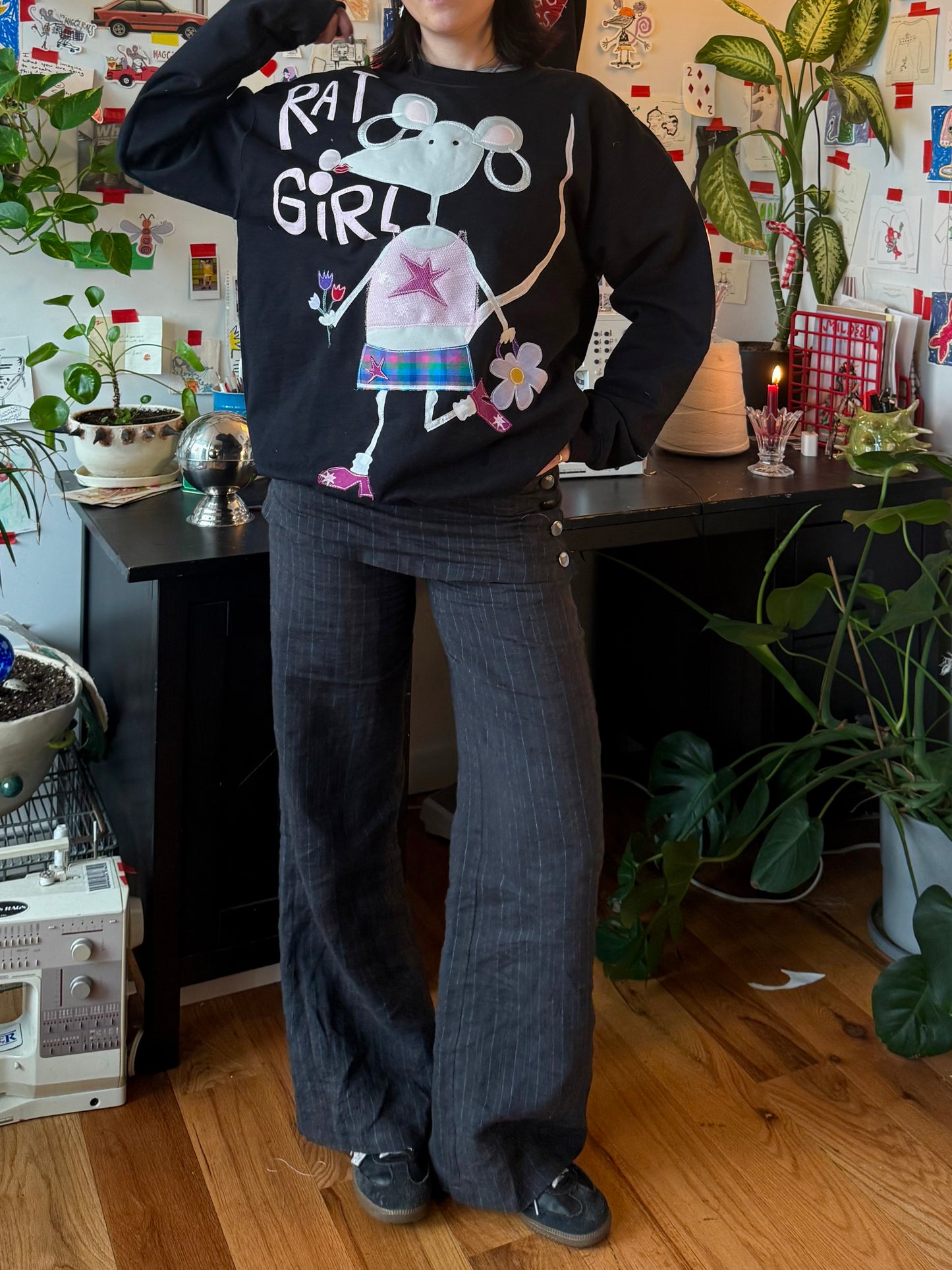 Rat girl sweater(XL)