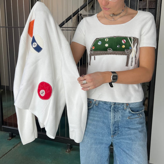 Pool ball sweater SET(medium) - Magg's Rags 