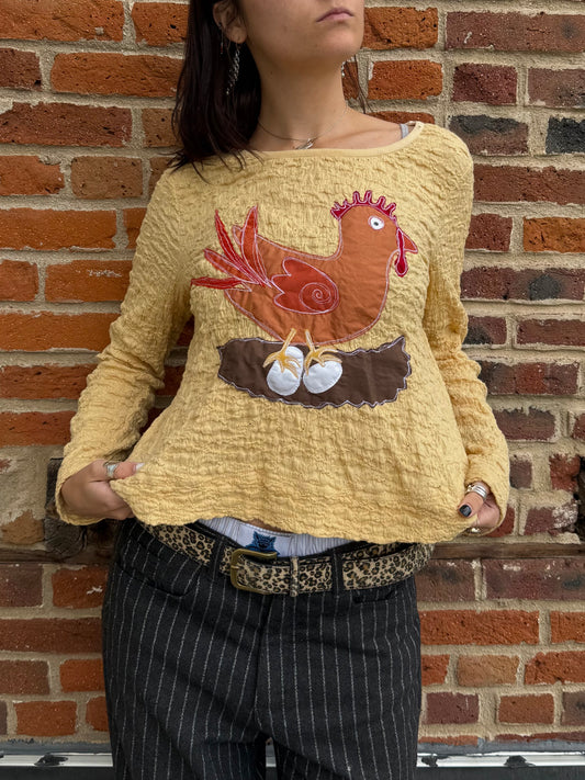 Chicken n’ eggs long sleeve(medium)