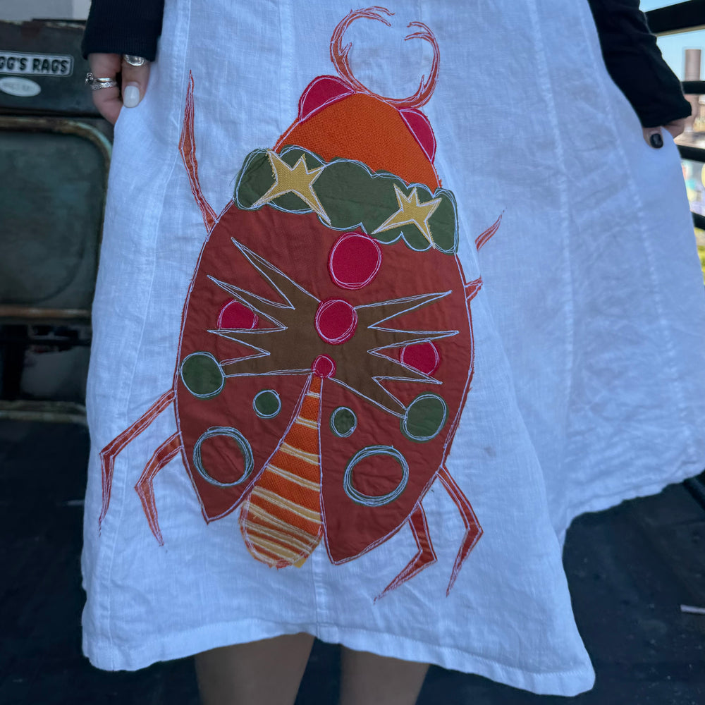 
                      
                        Linen bug midi skirt(6)
                      
                    