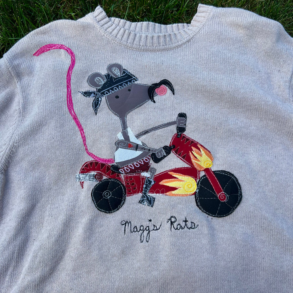 Biker rat sweater(2XL)