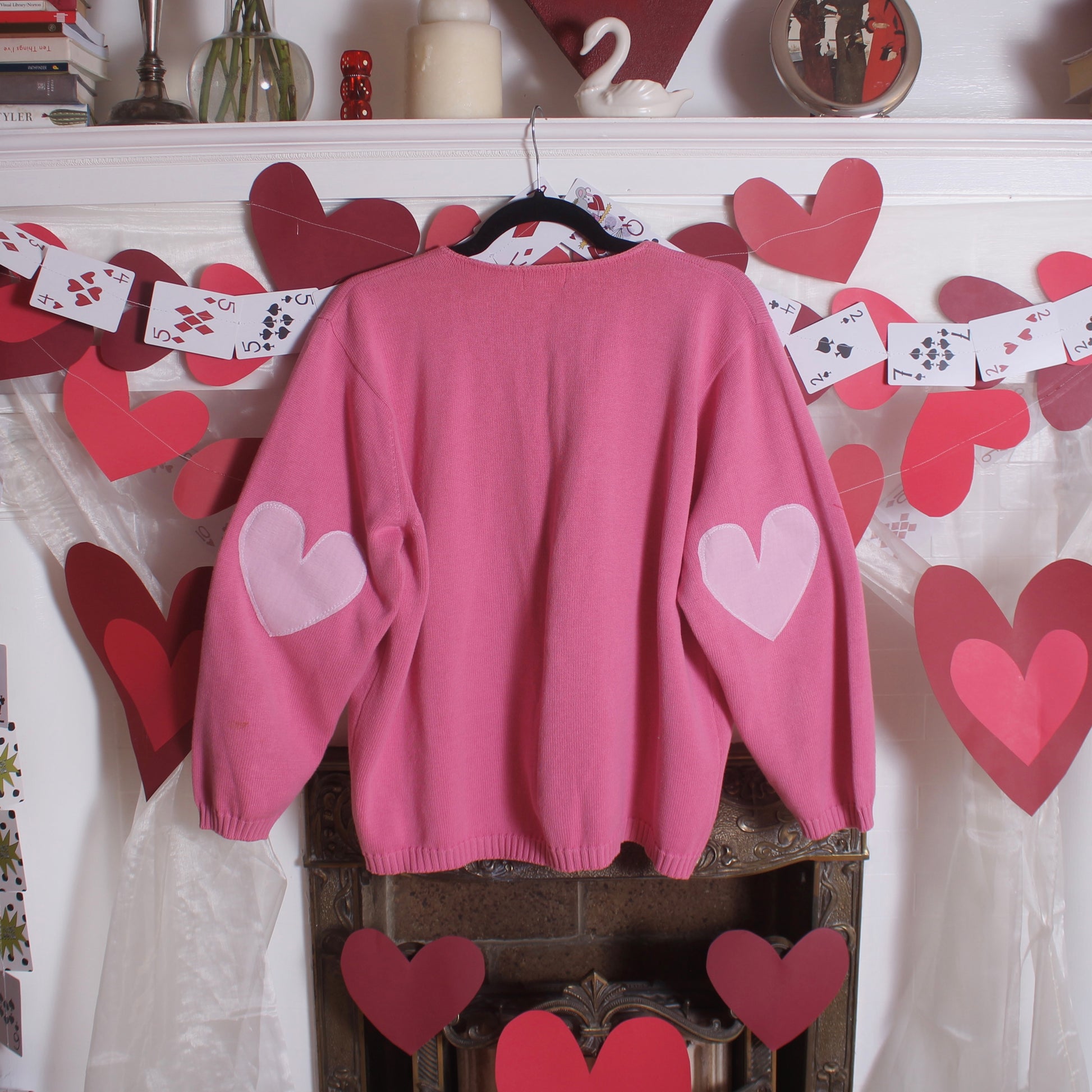 Split front rabbit cardigan(XL) - Magg's Rags 
