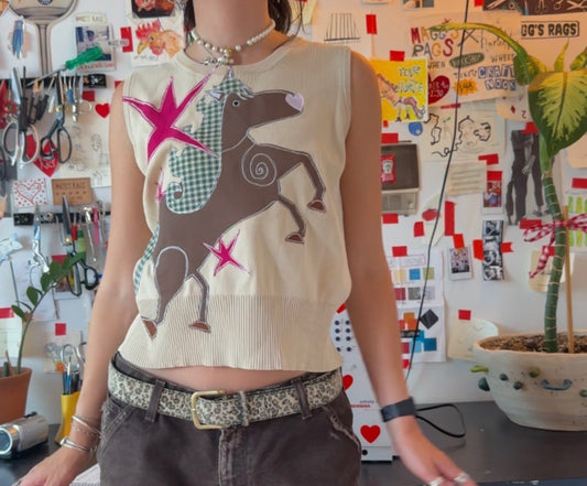 Horse n stars tank SS