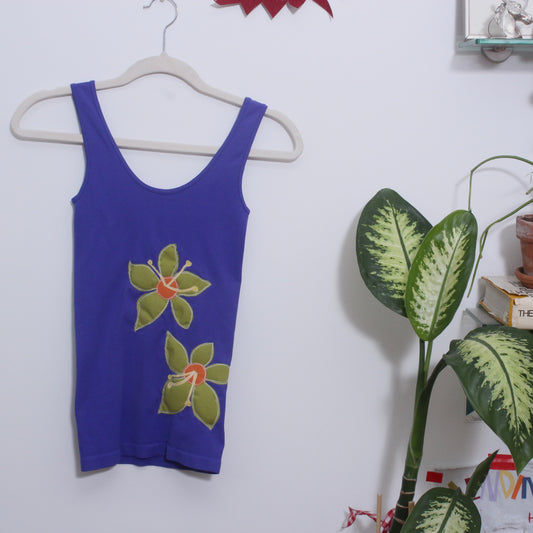 Floral tank(XS)