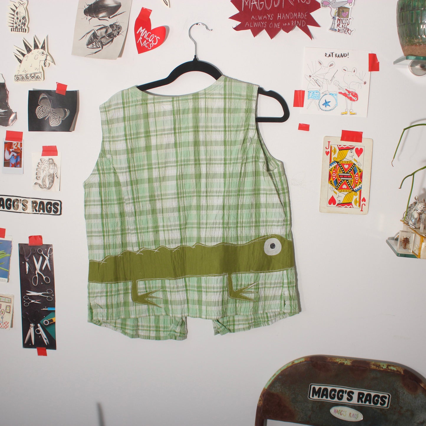 360° alligator button down(large)