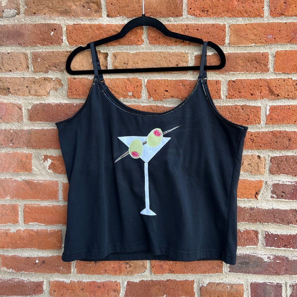 Sequin martini tank(3XL)