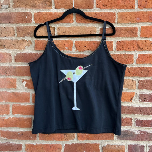 Sequin martini tank(3XL)