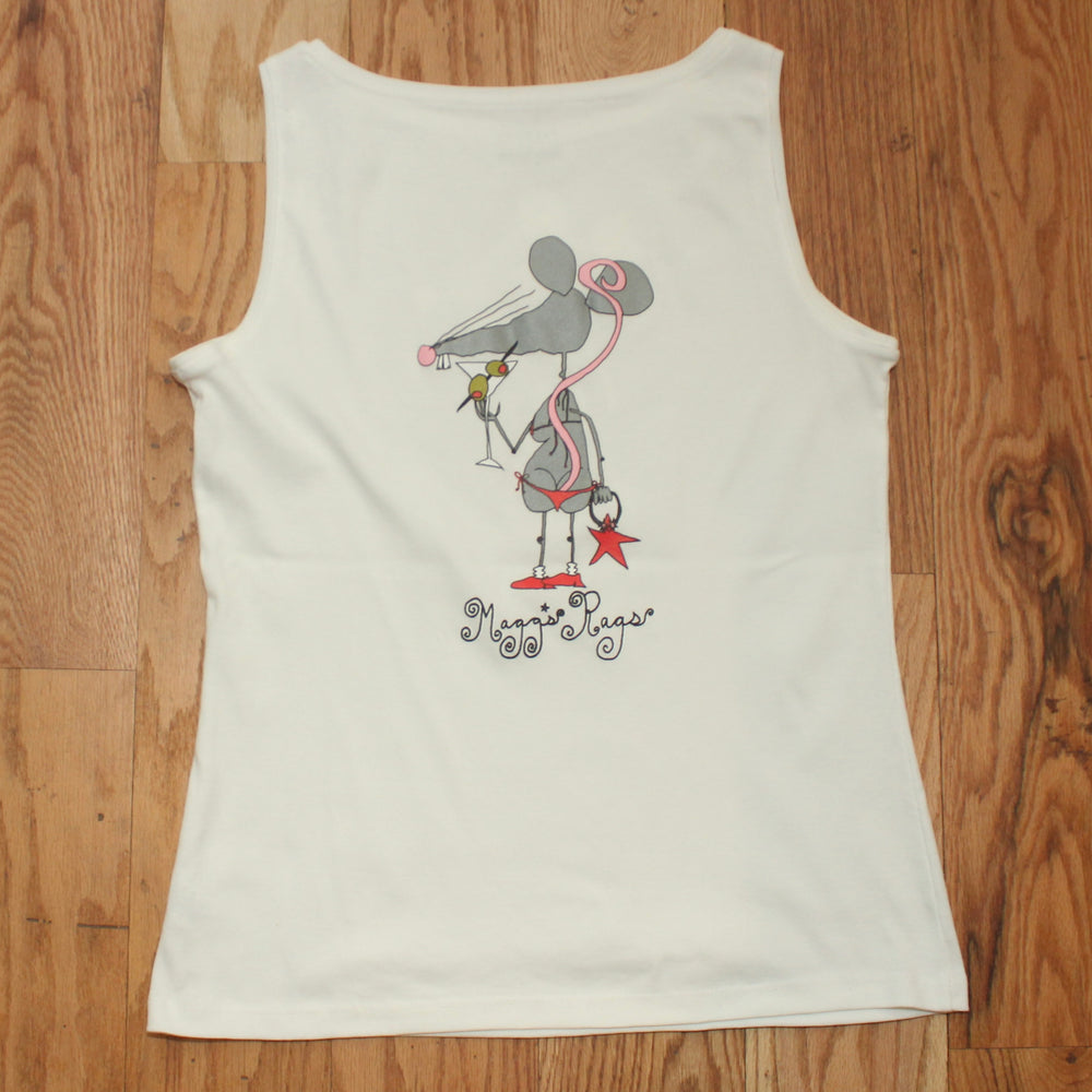 Martini rat front n’ back tank(XL)