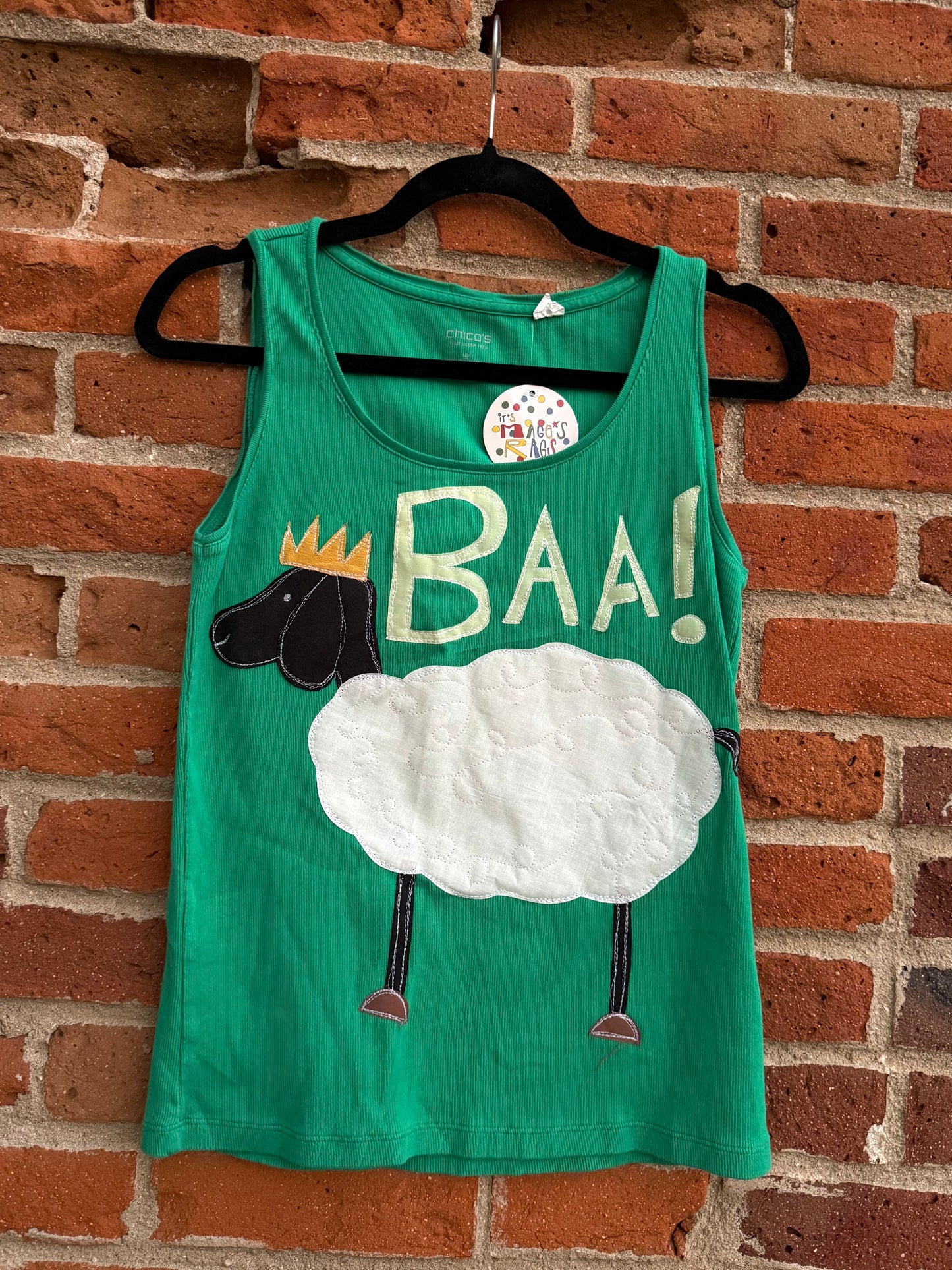 BAAAA sheep tank(large)