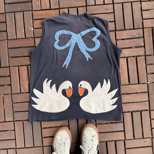 Swans n’ ribbon tank(large)