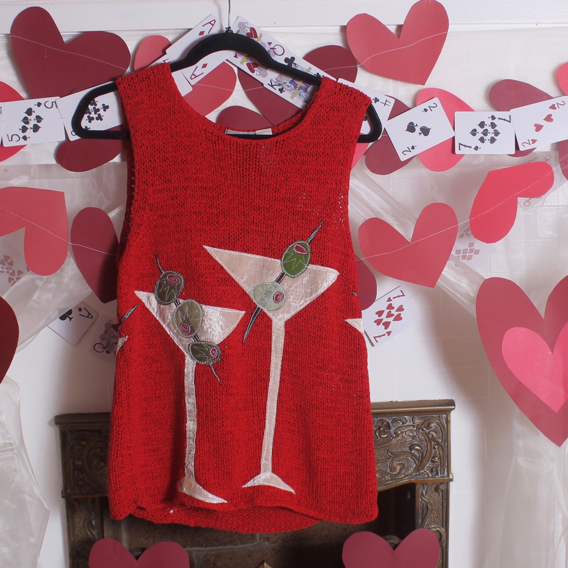 360° martini x 5 sweater top(large) - Magg's Rags 