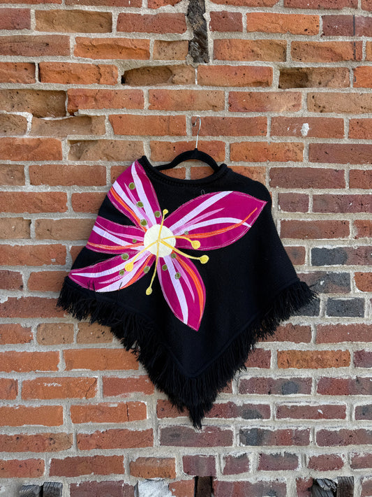 Lily poncho(o/s)