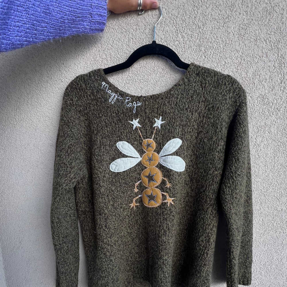 Mystery bug sweater(medium)