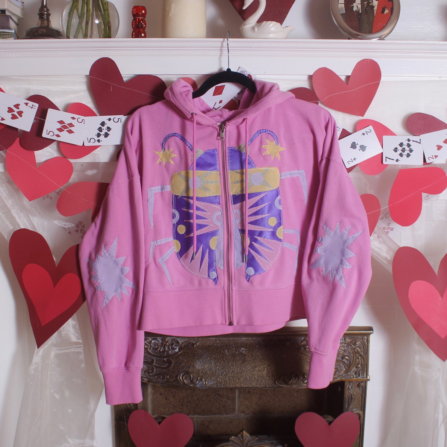 Abstract bug zipup(medium) - Magg's Rags 