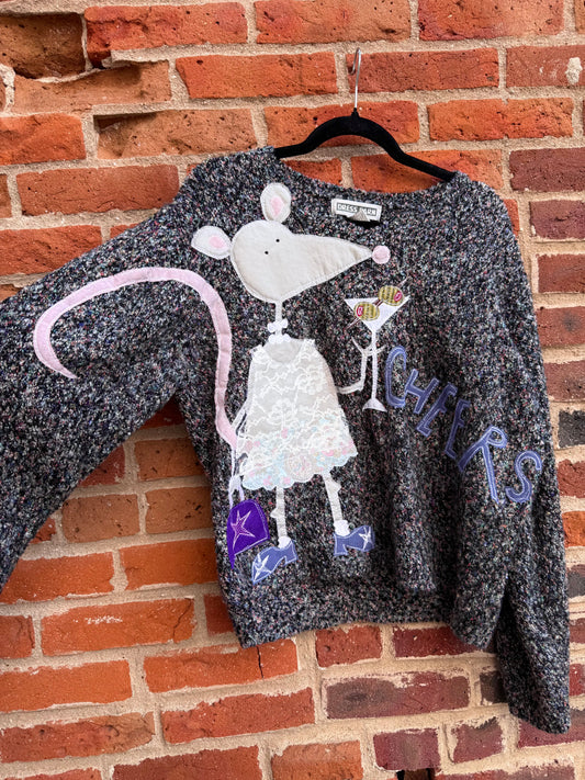 Cheers Miss rat! Sweater(large)