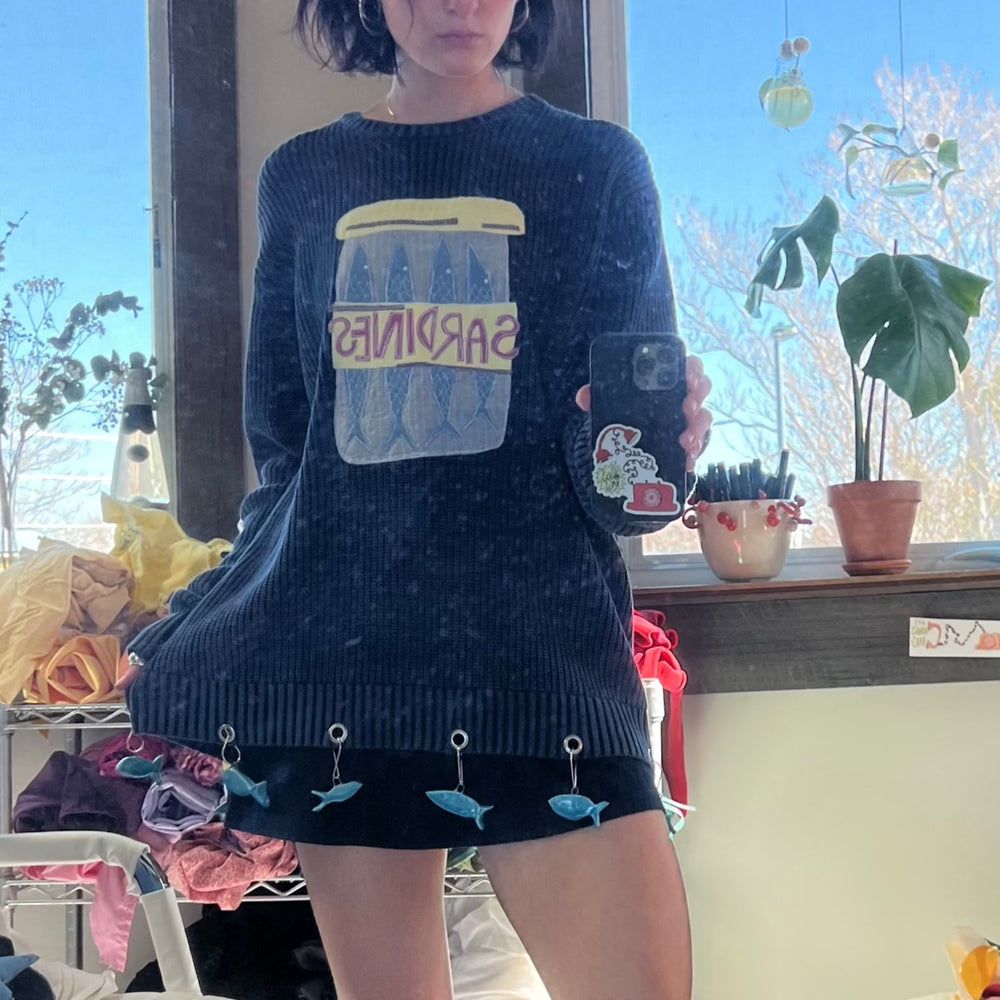 
                      
                        Jingle sardine sweater(charms removable!)(Large)
                      
                    