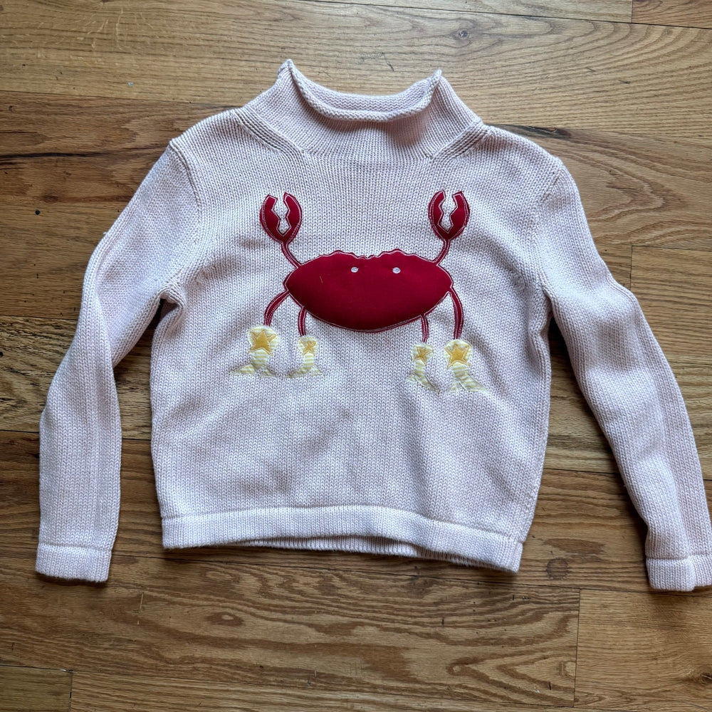 Crab n’ boots sweater(XS)