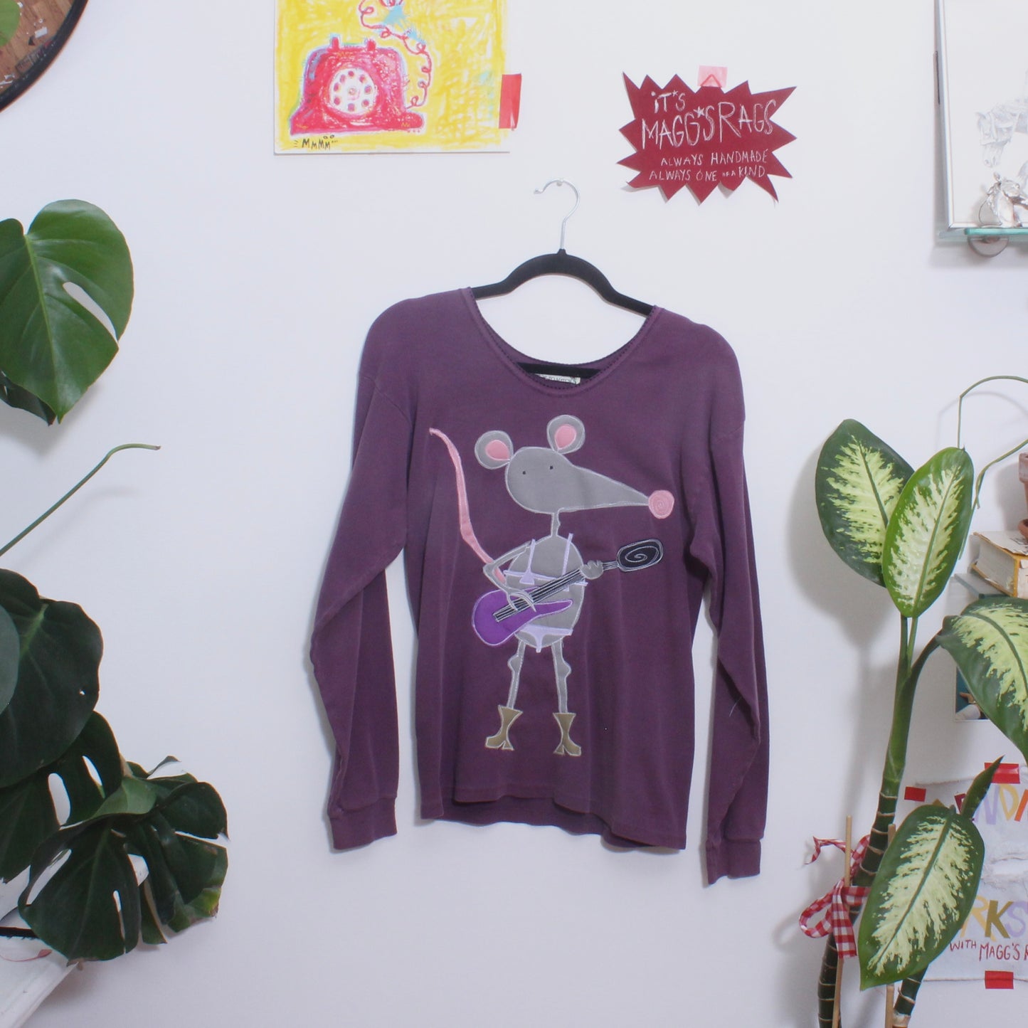 Rocking rat longsleeve(M/L)