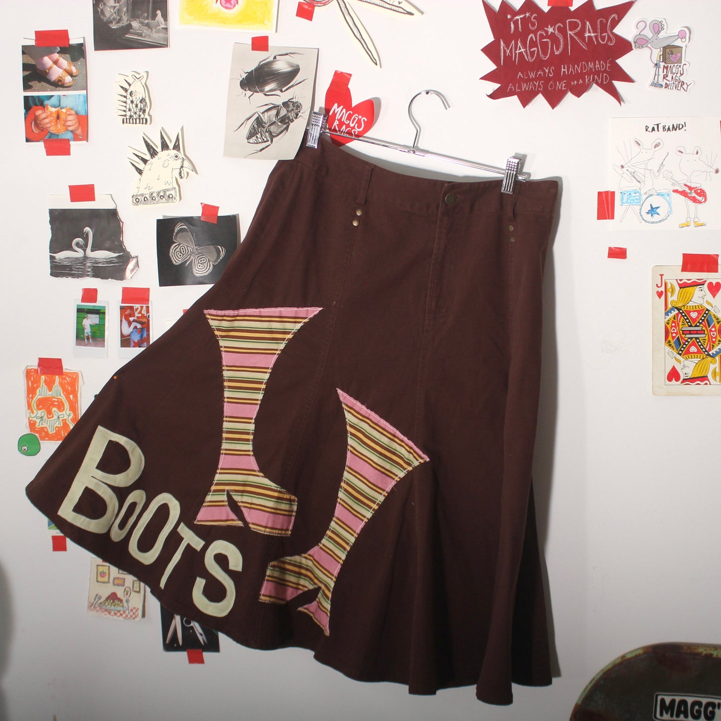 BOOTS midi skirt(6/8)