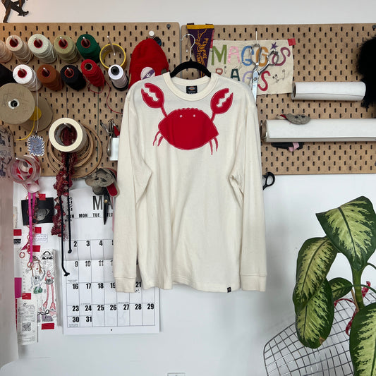 Crustacean waffle longsleeve (large)