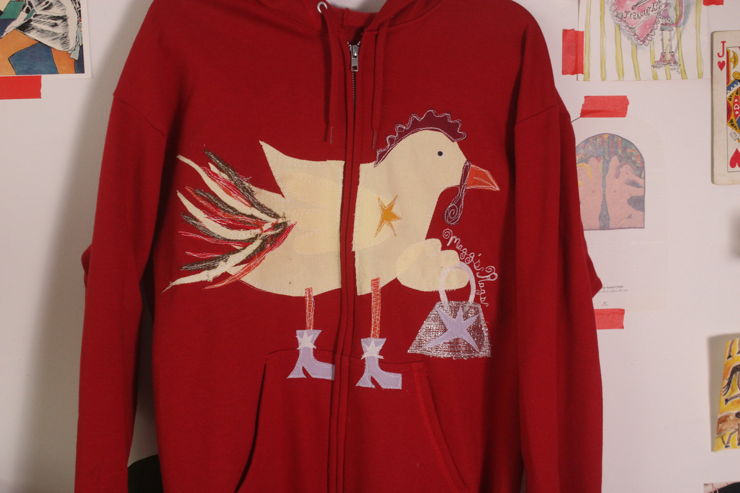 Diva chicken zip up(XL)