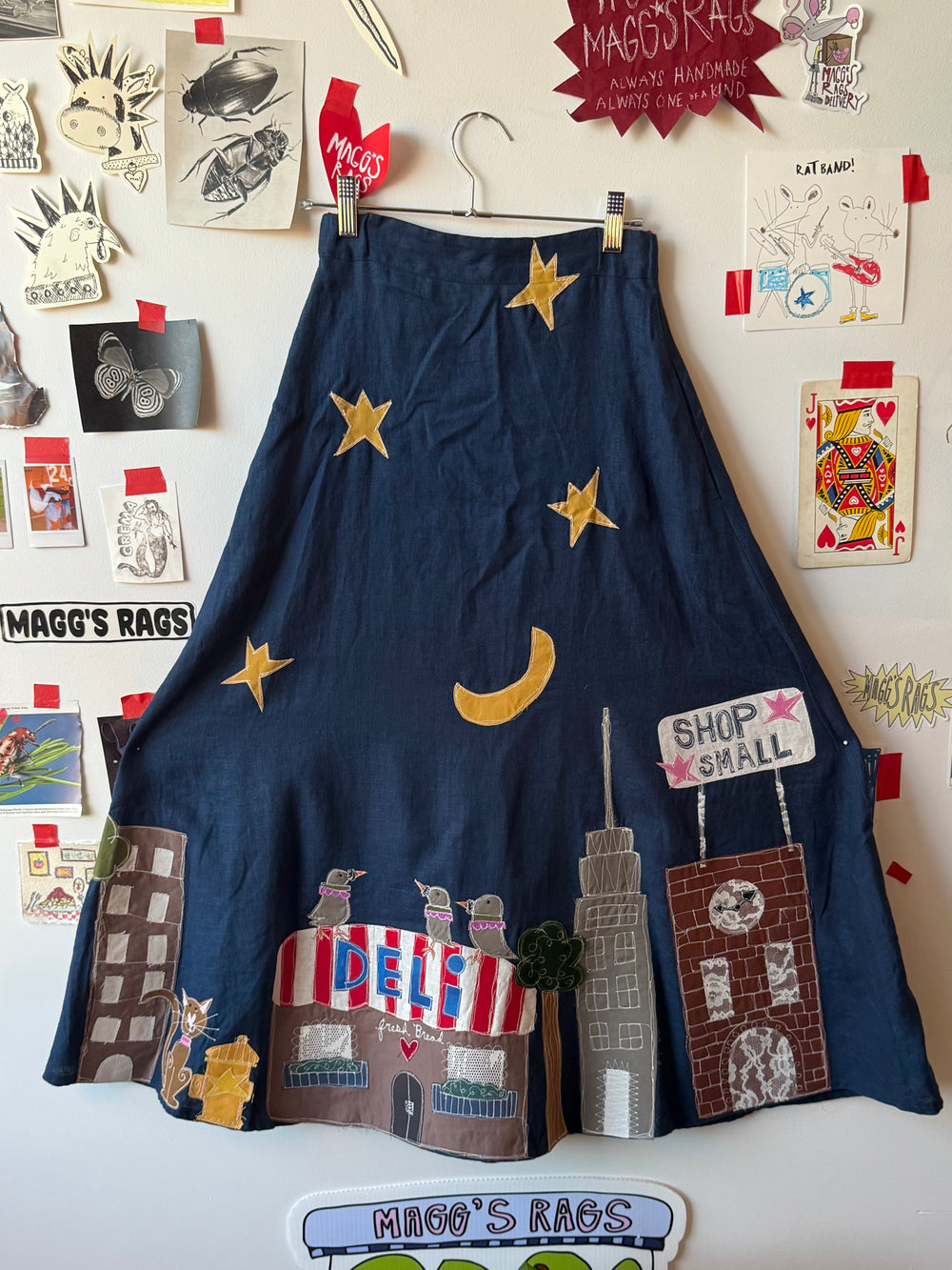 365° cityscape skirt/dress(XS)k