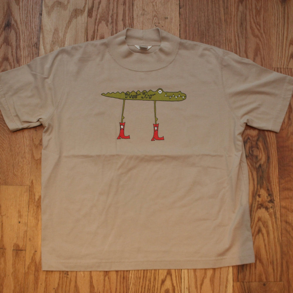 Gator n’ boots mockneck tee(XL)