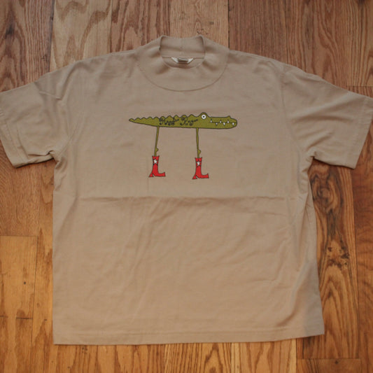 Gator n’ boots mockneck tee(XL)