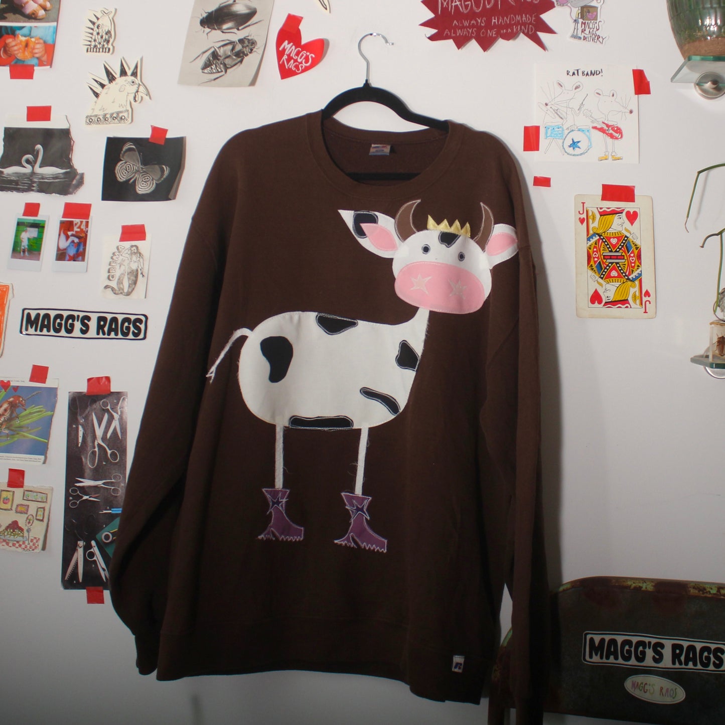 Princess cow crew(XL)