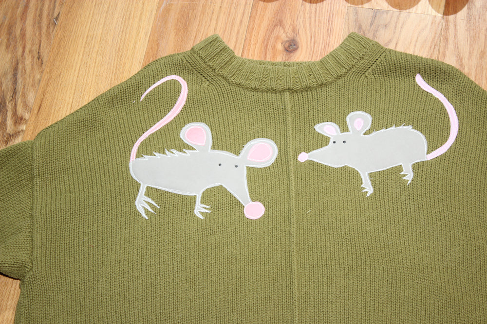 Double rat sweater(medium)