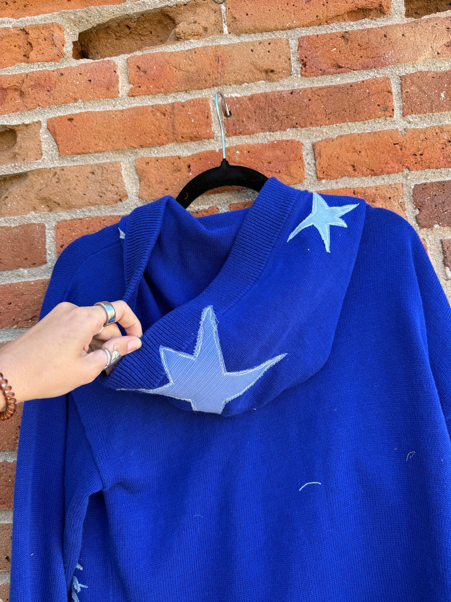 Magg’s Rags horse n’ stars hoodie(large)