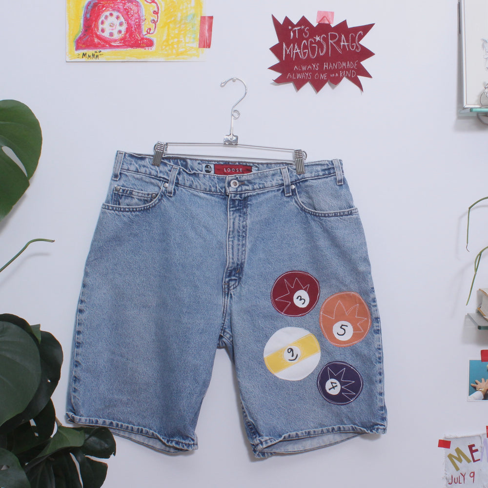 Billiard ball jorts