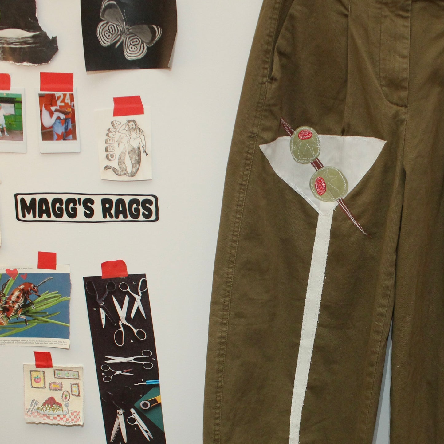 Martini wide leg trousers(0)