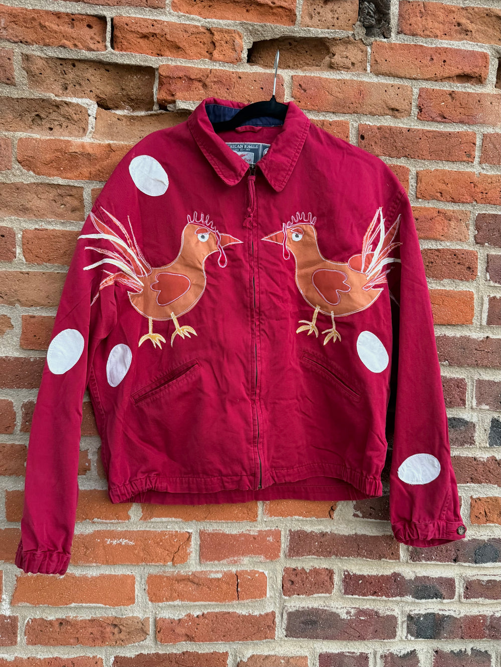 Chicken and EGGS jacket(M/L)