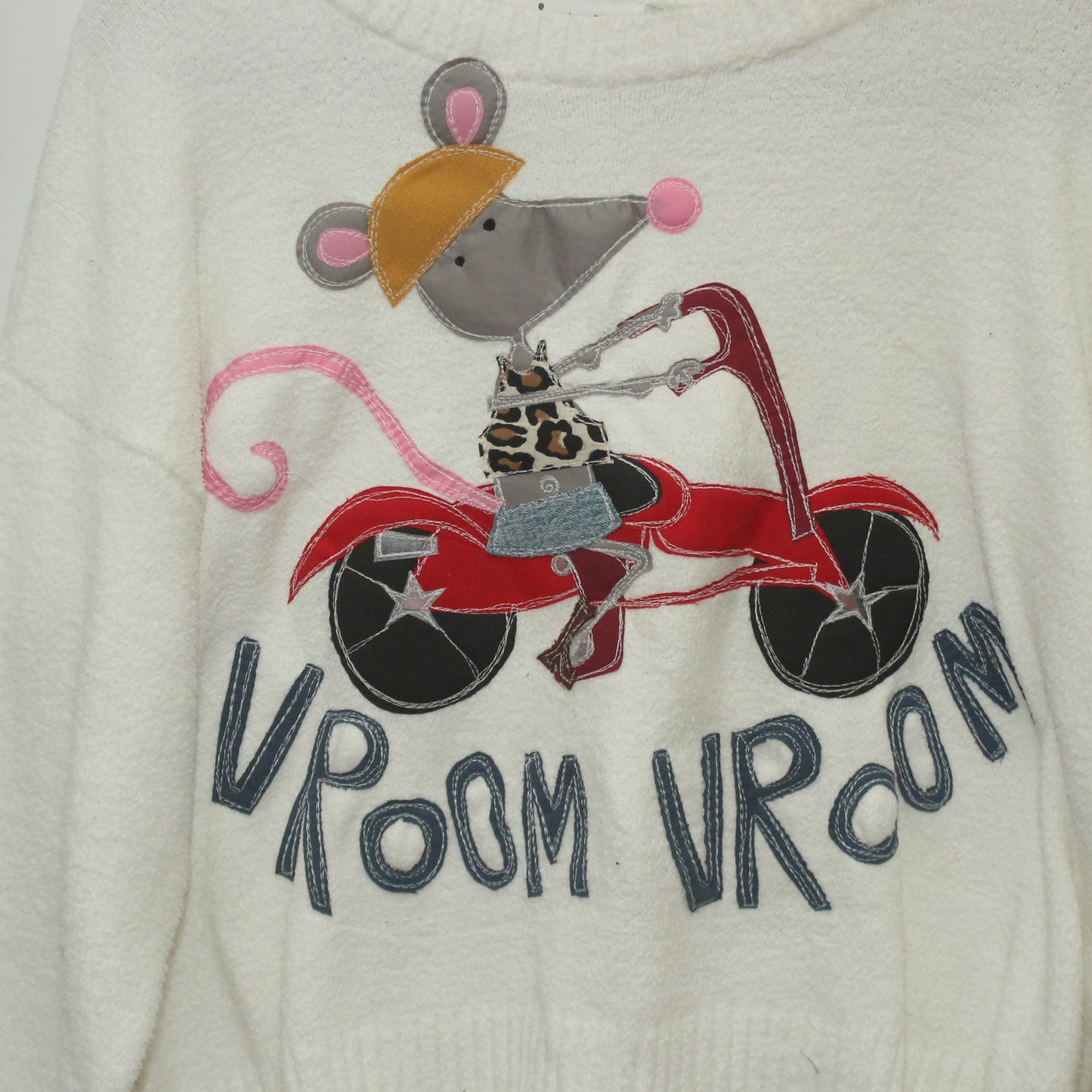 Vroom vroom rat sweater(medium)