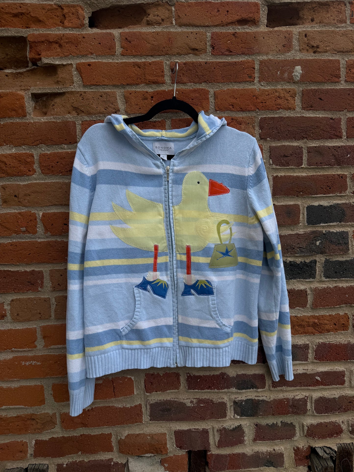 Diva duck zip up(XL)