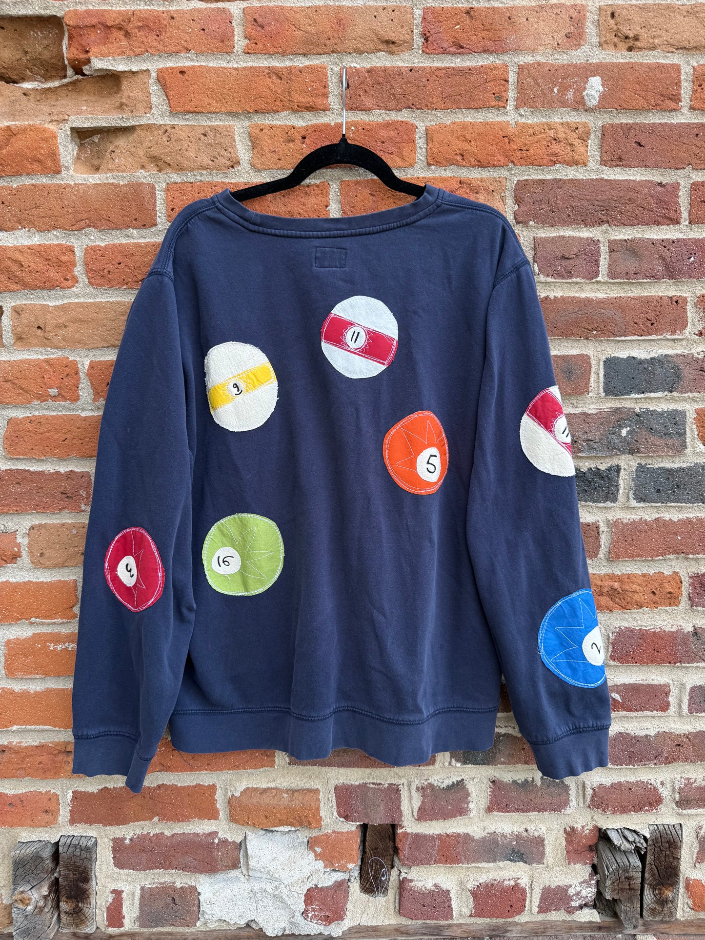 All over billiard ball crew(XL)