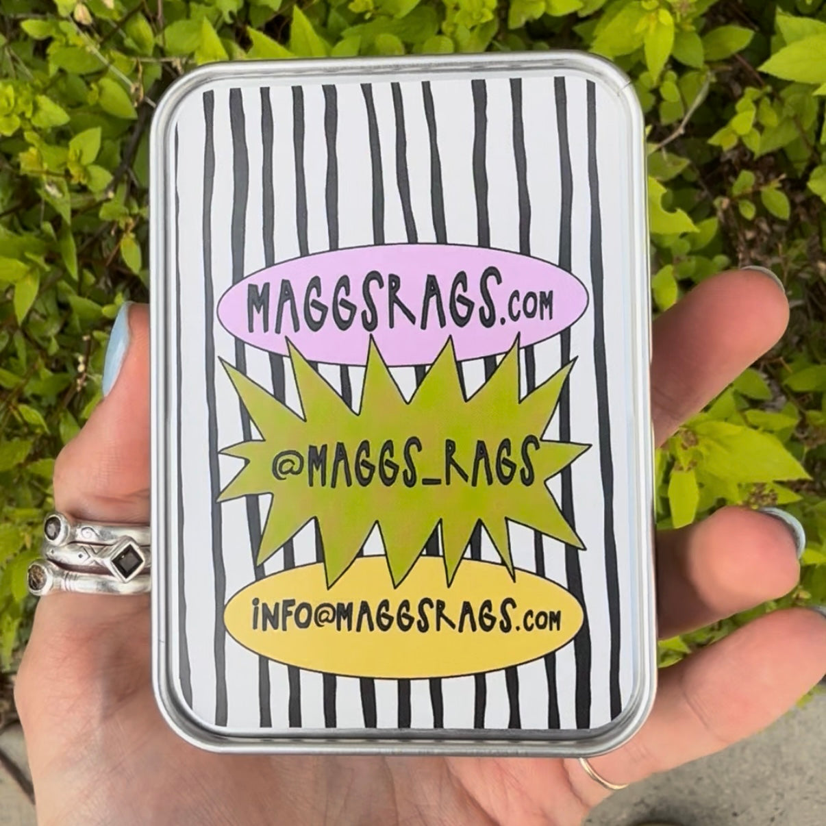 The Rat pack tin deck of cards - Magg's Rags 