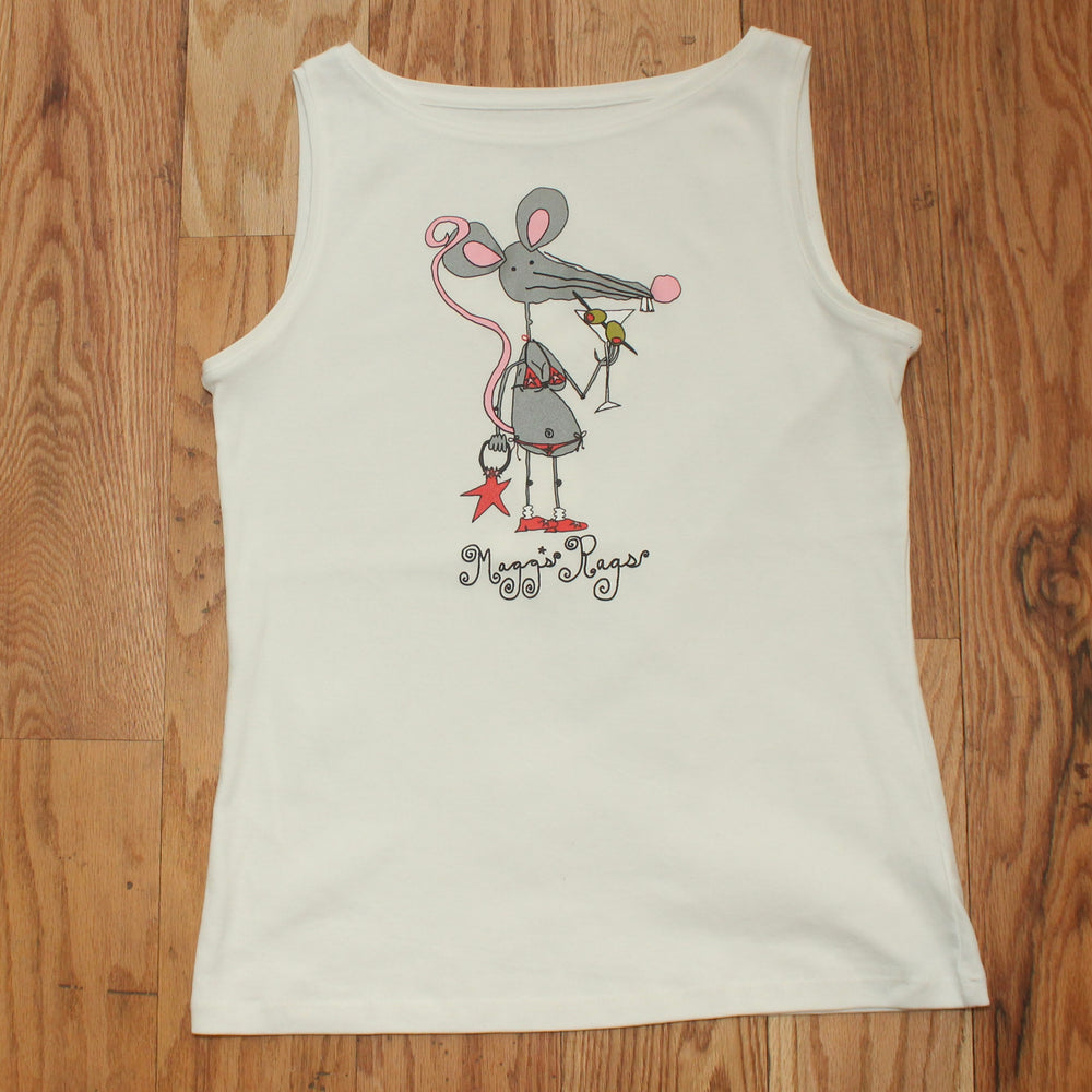Martini rat front n’ back tank(XL)